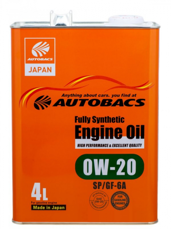 AUTOBACS ENGINE OIL FS 0W20 SP/GF-6A (4л)