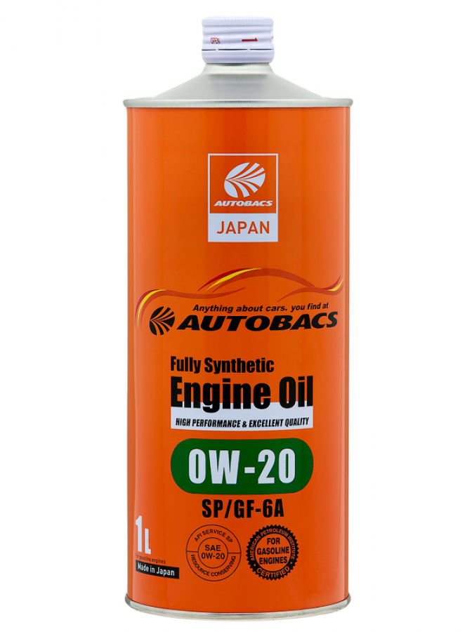 AUTOBACS ENGINE OIL FS 0W20 SP/GF-6A (1л)