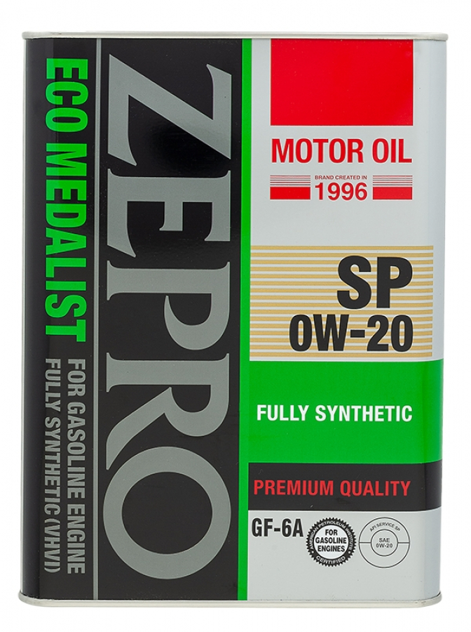 ZEPRO ECO MEDALIST FS SP/GF-6A 0W20 (4л)