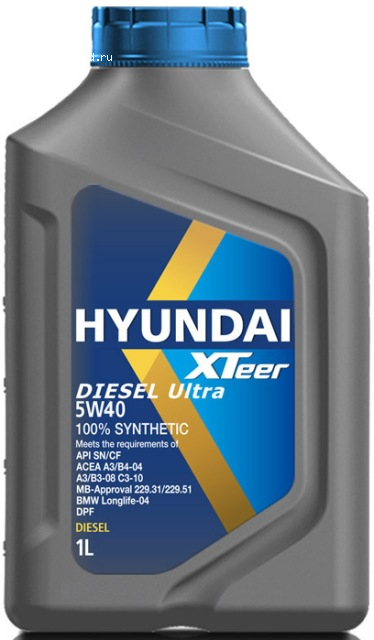 Hyundai XTeer Diesel Ultra 5W40 SN/C3 1L