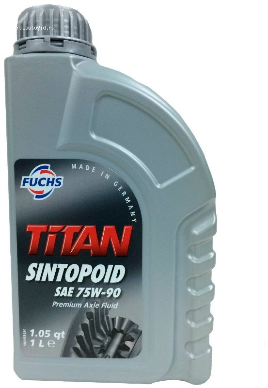 Трансмиссионное масло FUCHS TITAN SINTOPOID 75W-90, 1L