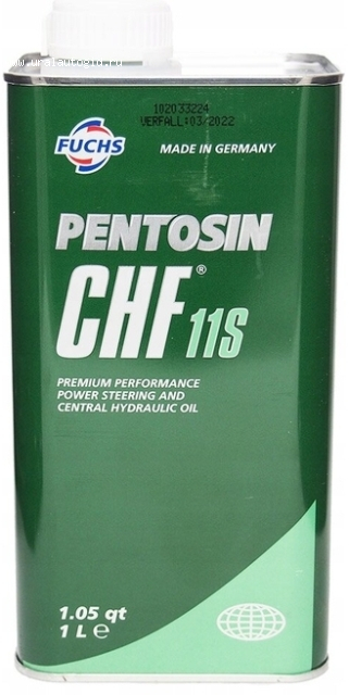 Жидкость для ГУР зелёная PENTOSIN CHF 11S, 1L