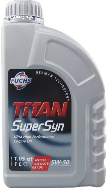 Моторное масло TITAN SUPERSYN 5W-50 API SL 1L