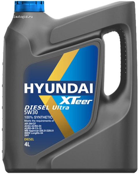 Hyundai XTeer Diesel Ultra 5W30 4L