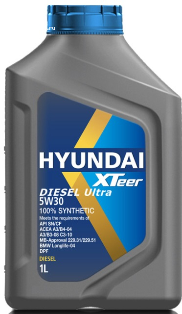 Hyundai XTeer Diesel Ultra 5W30 1L