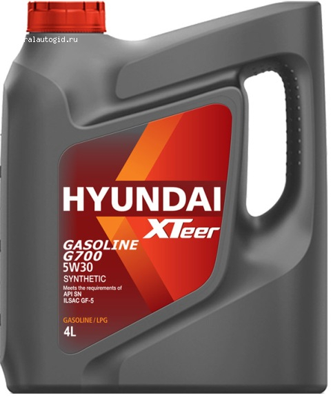 Hyundai XTeer Gasoline G700 5W30 SP 4L