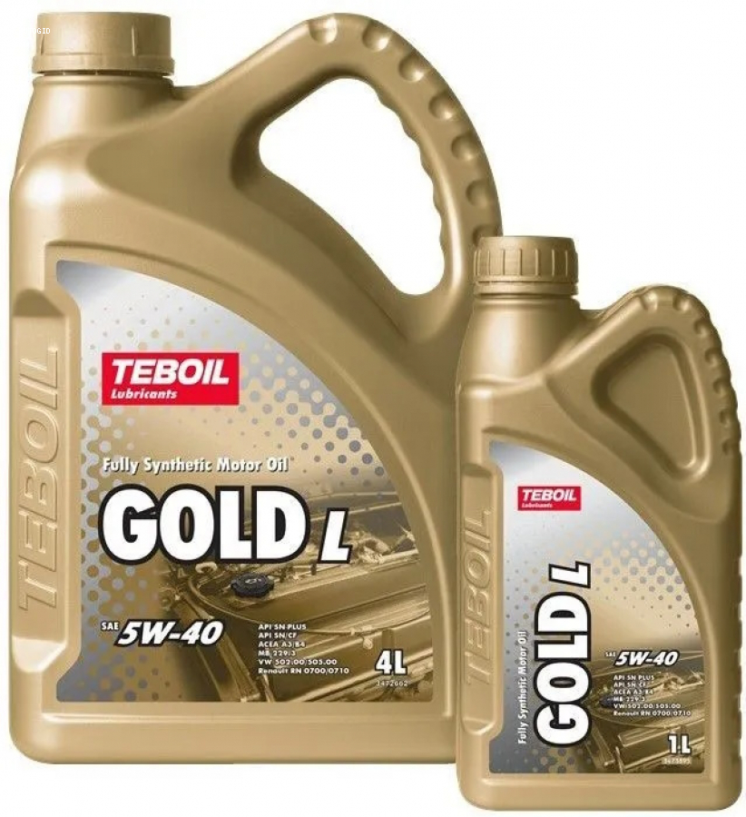 Teboil GOLD L 5w40 4+1л