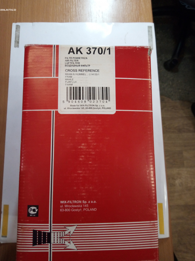 Воздушный фильтр AK3701 FILTRON