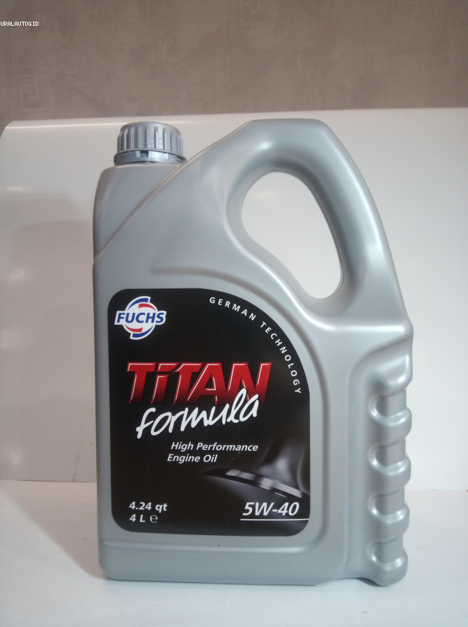 Моторное масло TITAN FORMULA 5W-40, 4L 33441008 FUCHS