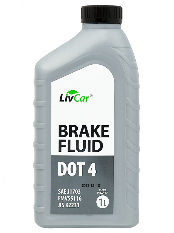 LIVCAR BRAKE FLUID DOT4 (1л) LCDOT4001 LIVCAR