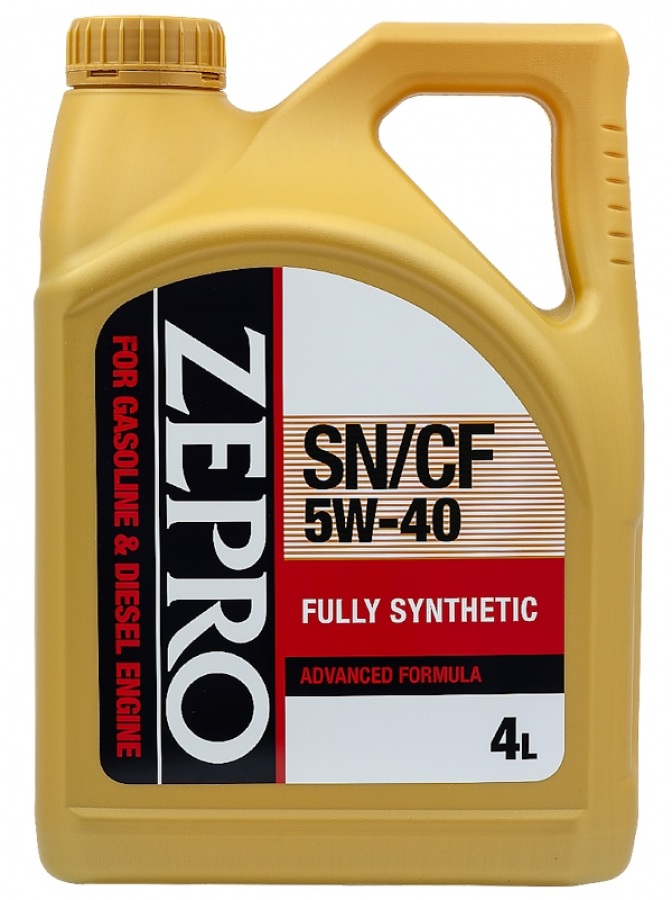 ZEPRO GASOLINE / DIESEL F-S SN/CF 5W40 4L 30011333004 IDEMITSU