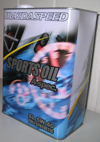 Mazda speed SPORTS Oil A-spec. SM 5W40 (4L) K004W0021 MAZDA