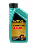 Тормозная жидкость DOT4 0,5л KS30018 KORSON