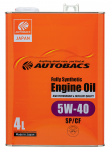 AUTOBACS ENGINE OIL FS 5W40 SP/CF (4л)